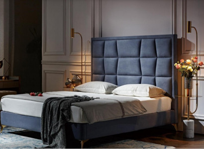 Design Bett Schlafzimmer Betten Textil Hotel Luxus Polster Sitz Stoff Neu Möbel